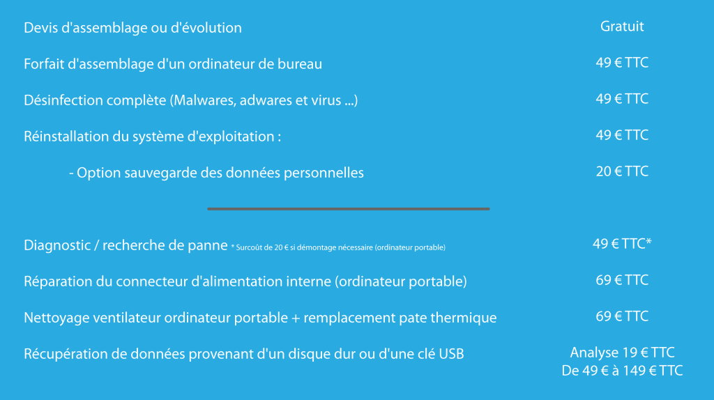 Tableau prestations site 2